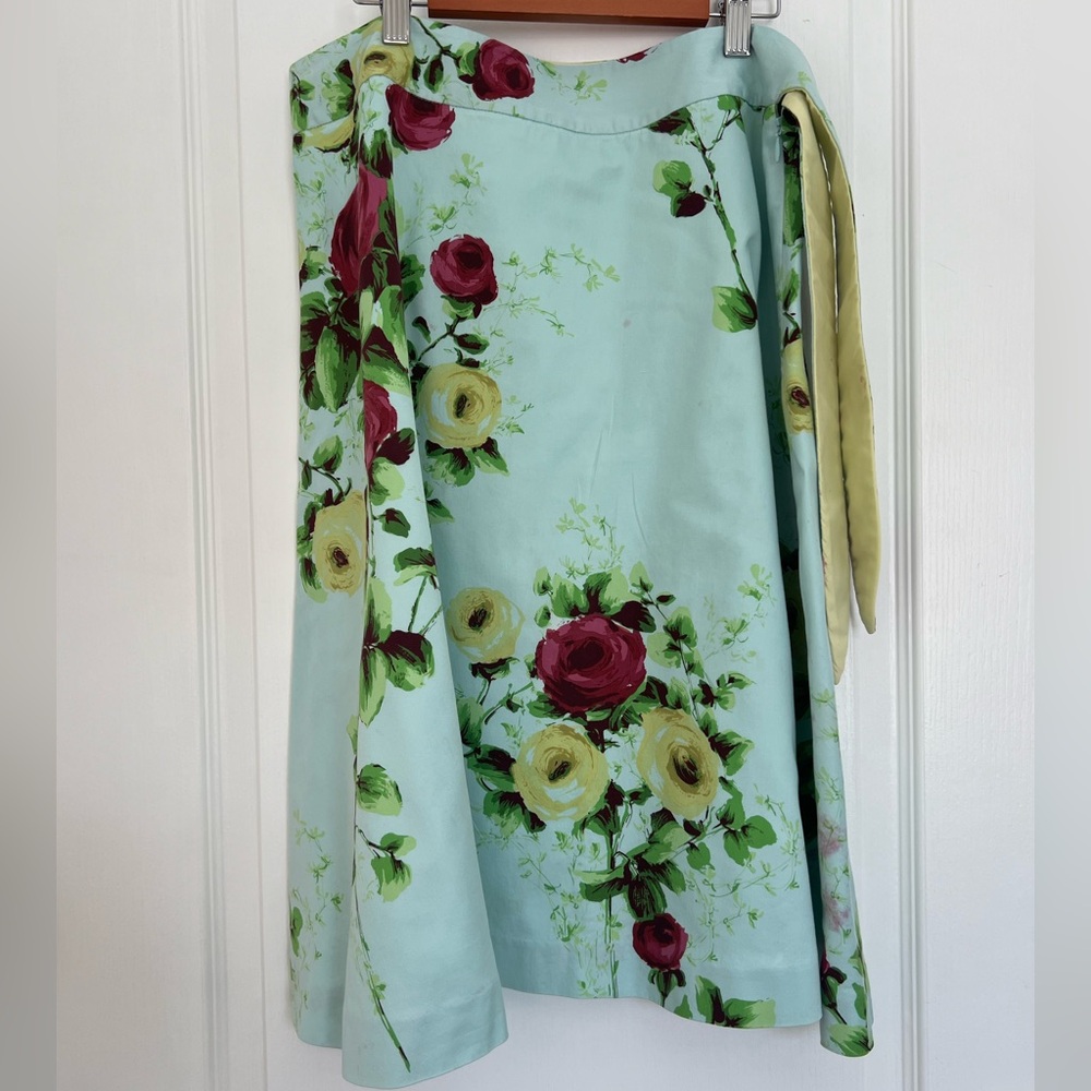 Anthropologie odille A-Line Floral Skirt | 8
